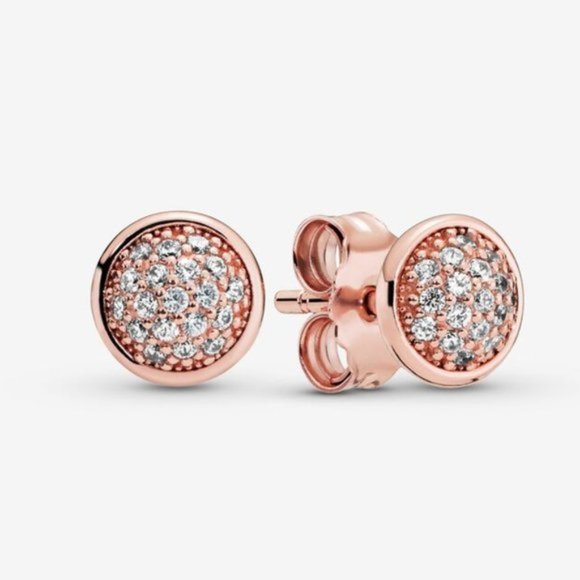 🥂Pandora Pavé Stud Earrings